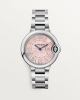 Cartier Ballon Bleu 33mm Pink Dial (WSBB0033)