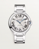 Cartier Ballon Bleu 42mm Silver Guilloché Dial (WSBB0049) ​