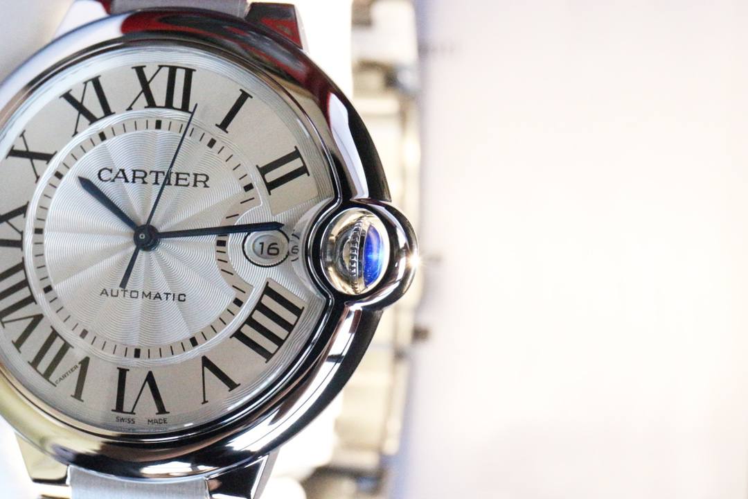 Cartier Ballon Bleu 42mm Silver Guilloché Dial (WSBB0049) ​