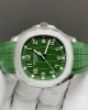 Patek Philippe Aquanaut White Gold Khaki Green (5168G)