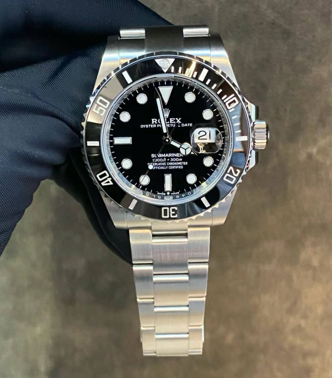 Rolex Submariner Date Oyster Steel (Black) (126610LN)