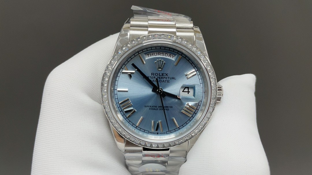 Rolex Day-Date 36 Platinum (128396TBR)